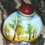 Snuff Bottle with Inside Painting